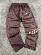 Pantalon de survêtement Adidas vintage années 2000 "Bordeaux" (S)