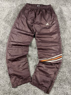 Pantalon de survêtement Adidas vintage années 2000 "Bordeaux" (S)