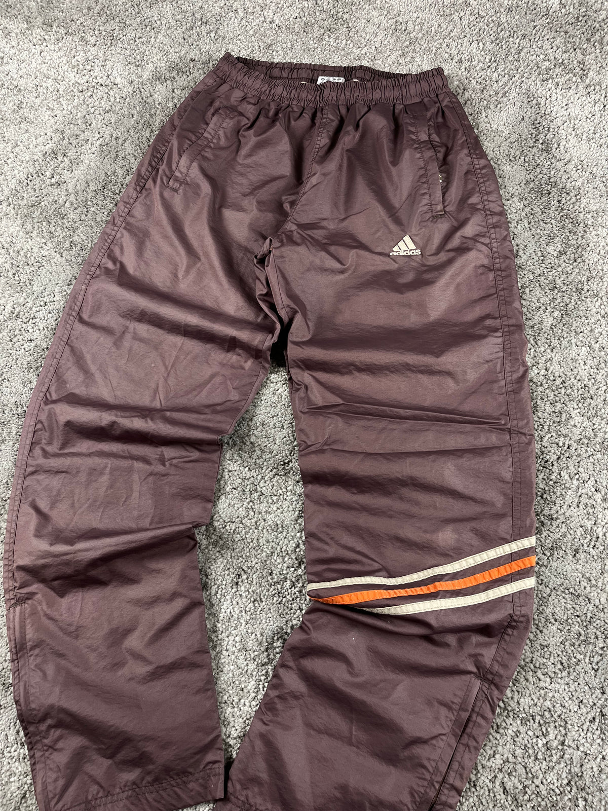Pantalon de survêtement Adidas vintage années 2000 "Bordeaux" (S)