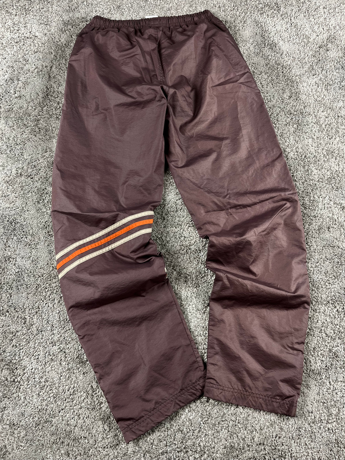 Pantalon de survêtement Adidas vintage années 2000 "Bordeaux" (S)