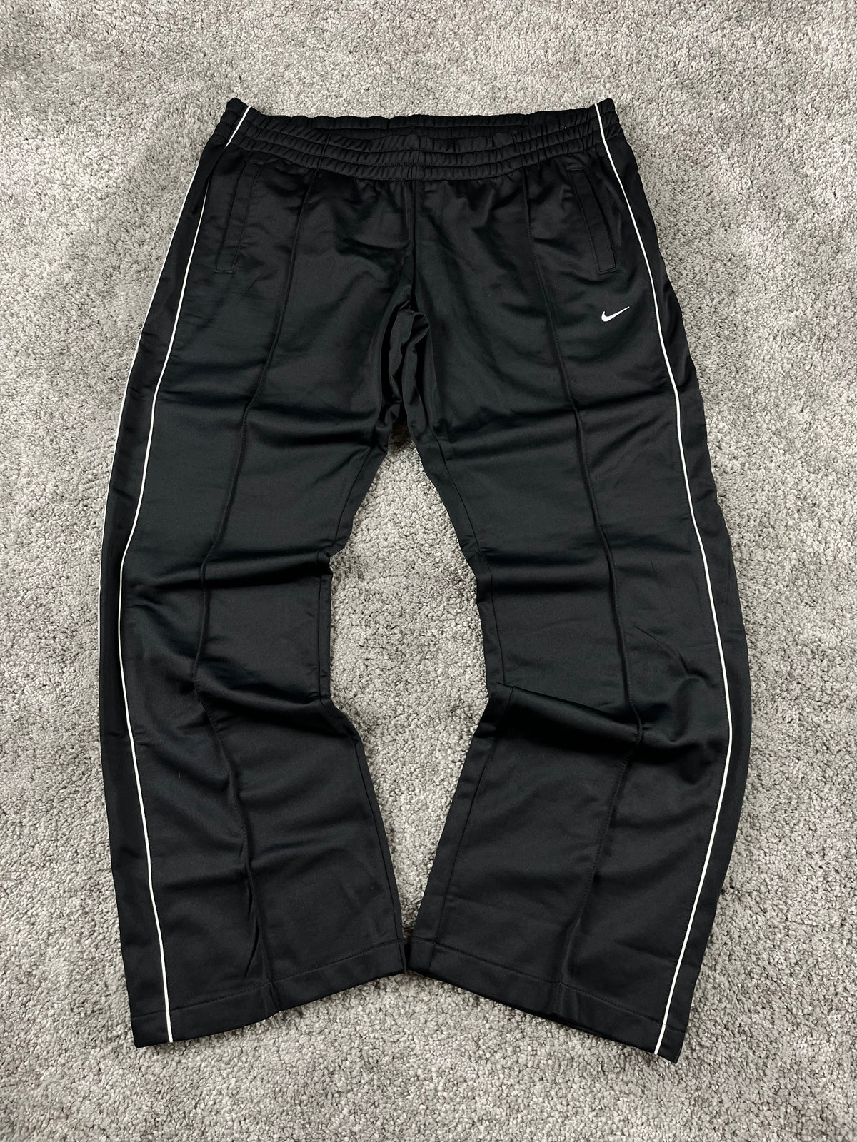 Pantalón de chándal Nike Vintage años 2000 "Negro/Blanco" (XL)