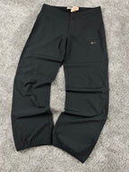 Pantalon de jogging Nike vintage des années 2000 « Noir/Or » (S)