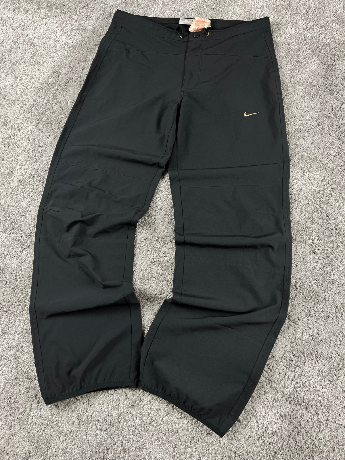 Pantalón de chándal Nike Vintage años 2000 "Negro/Dorado" (S)