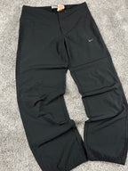 Pantalon de jogging Nike vintage des années 2000 « Noir/Or » (S)