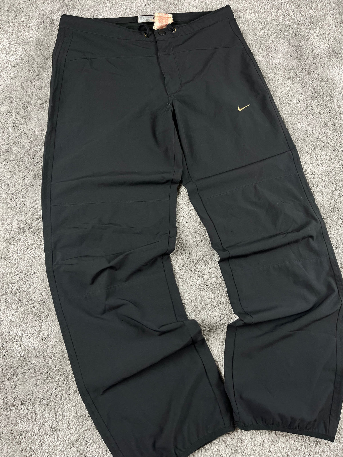 Pantalón de chándal Nike Vintage años 2000 "Negro/Dorado" (S)