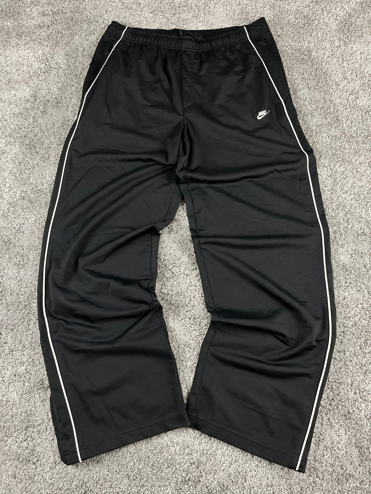 Pantalón de chándal Nike Vintage años 2000 "Negro/Blanco" (L)