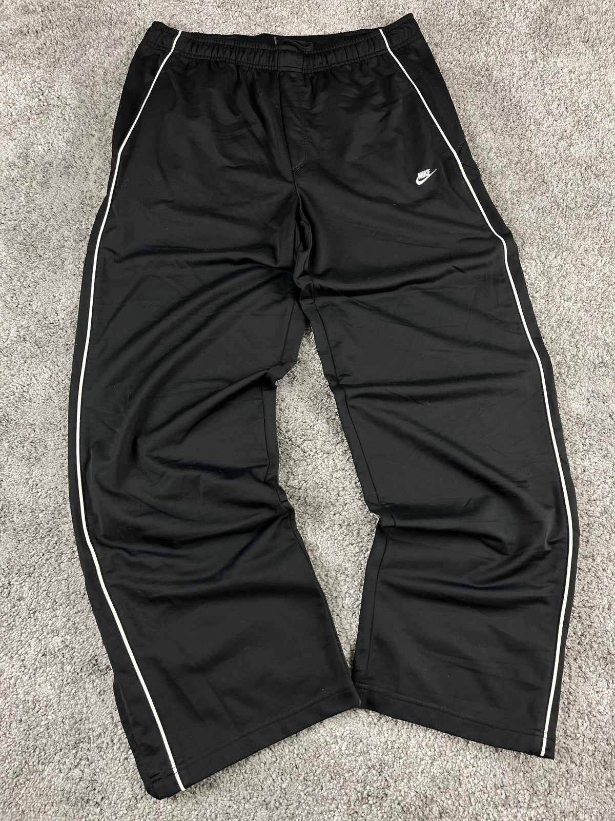 Pantalón de chándal Nike Vintage años 2000 "Negro/Blanco" (L)