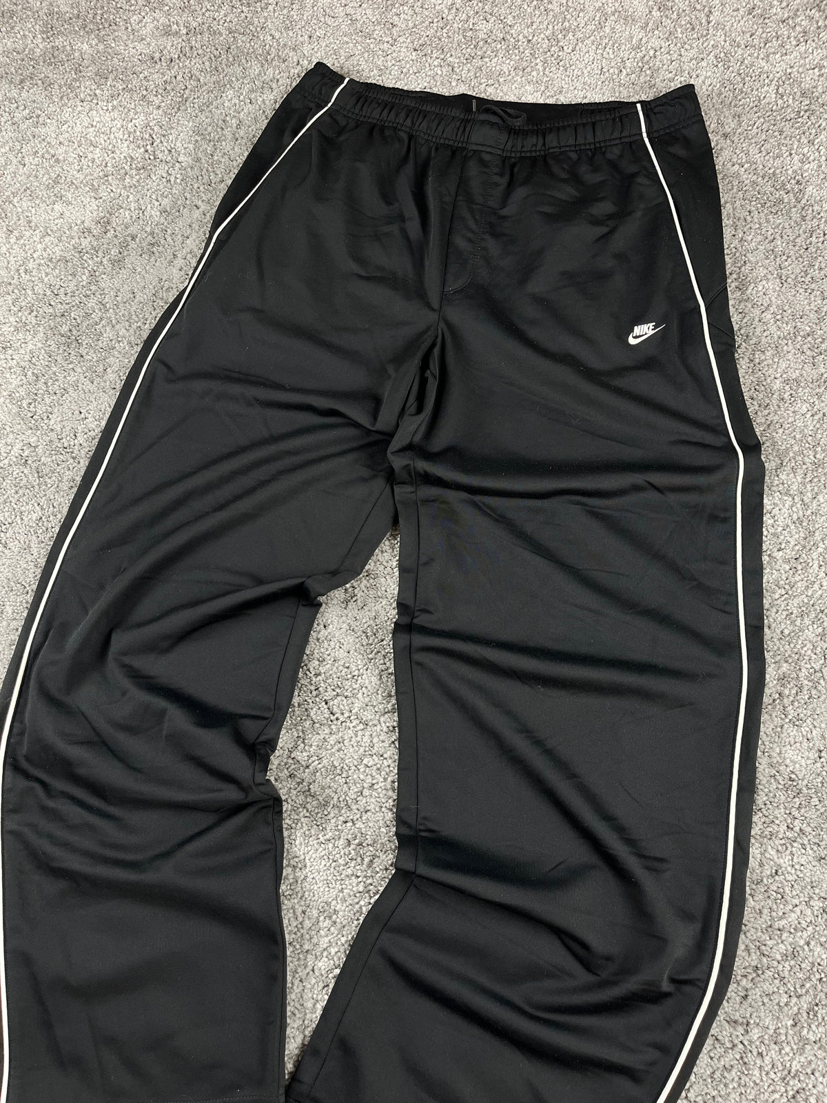 Nike Trackpant Vintage 2000s "Black/White" (L)