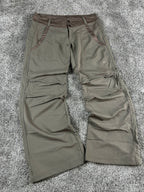 Nike Trackpant Vintage 2000s "Brown/White" (S)
