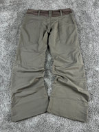 Nike Trackpant Vintage 2000s "Brown/White" (S)