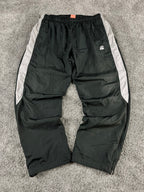 Pantalon de survêtement Nike vintage années 2000 "Noir/Gris" (XL)