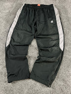 Pantalon de survêtement Nike vintage années 2000 "Noir/Gris" (XL)