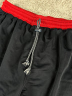 Pantalon de survêtement vintage West Coast Choppers marine/rouge Iron Cross Y2K Biker (S)