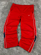 Nike Trackpant Vintage 2000s "Red/White" (S)