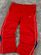 Nike Trackpant Vintage 2000s "Red/White" (S)