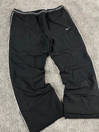 Pantalon de survêtement Nike vintage années 2000 "Noir/Blanc" (XL)