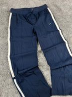 Pantalon de survêtement Nike vintage années 2000 "Bleu marine/Blanc" (L)