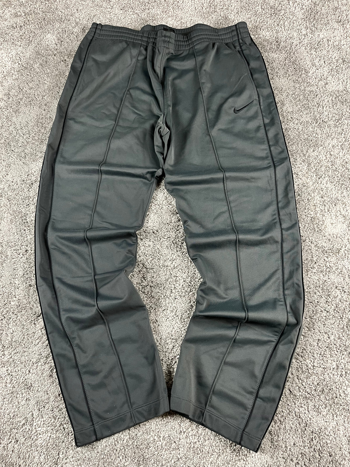 Pantalón de chándal Nike vintage años 2000 "Gris/Negro" (L)