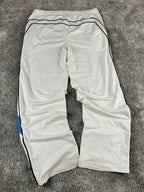Pantalon de jogging Nike vintage des années 2000 "Blanc/Noir/Bleu" (XXL)