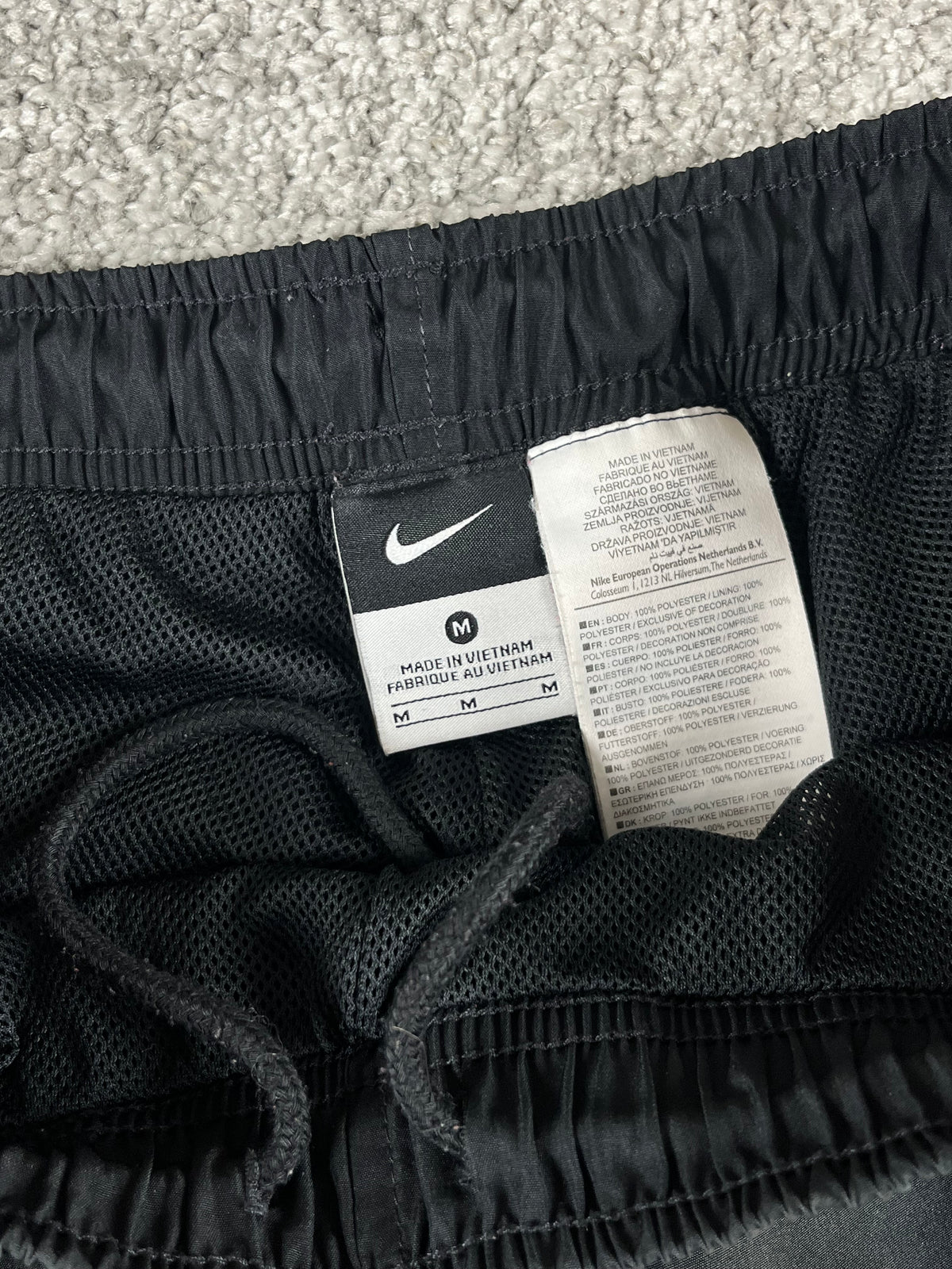 Pantalon de survêtement Nike vintage années 2000 "Noir/Blanc" (M)
