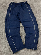 Pantalón de chándal Nike vintage años 2000 "Azul marino/Blanco" (G)