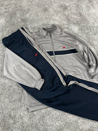 Nike Tracksuit Vintage 2000s "Gray/Navy" (M)
