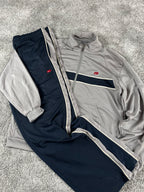 Nike Tracksuit Vintage 2000s "Gray/Navy" (M)
