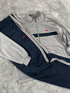 Nike Tracksuit Vintage 2000s "Gray/Navy" (M)