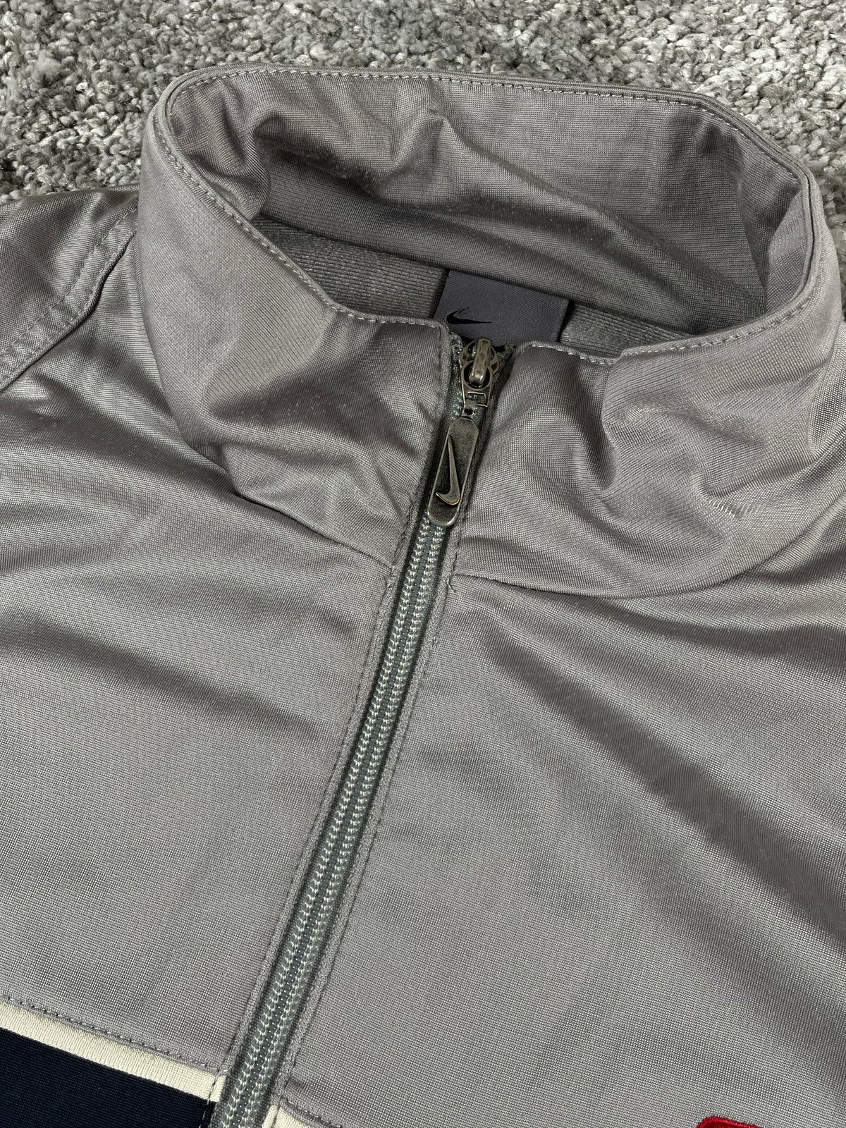 Nike Tracksuit Vintage 2000s "Gray/Navy" (M)
