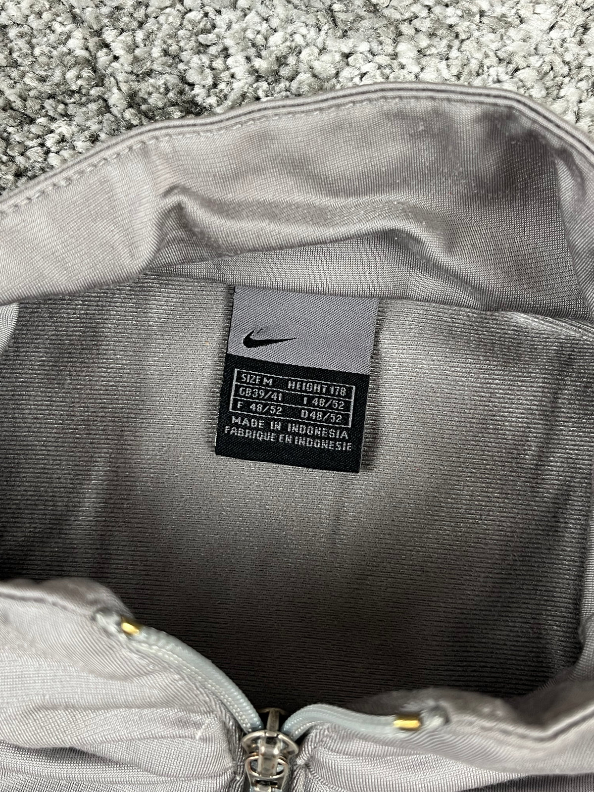 Nike Tracksuit Vintage 2000s "Gray/Navy" (M)