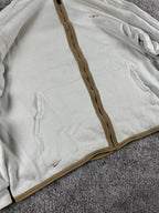 Survêtement Nike vintage années 2000 « Blanc/Beige » (XL)