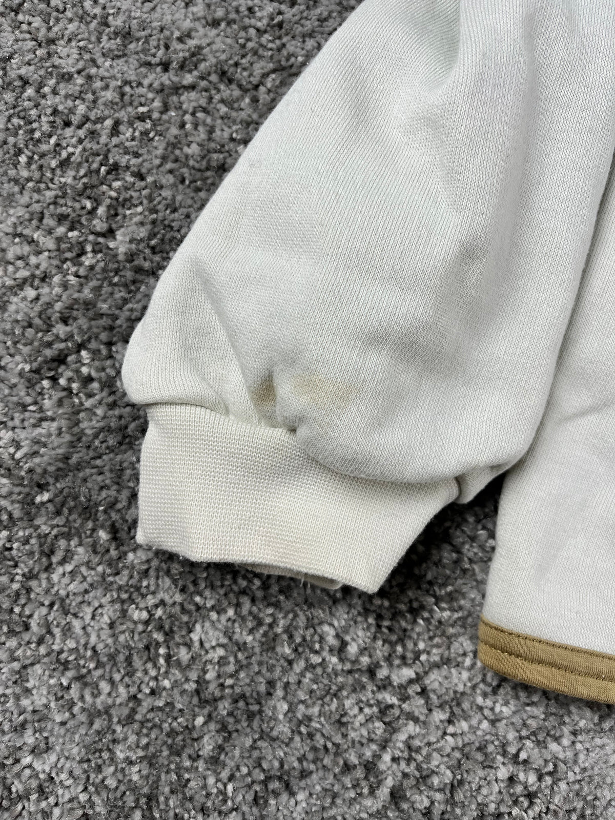 Survêtement Nike vintage années 2000 « Blanc/Beige » (XL)