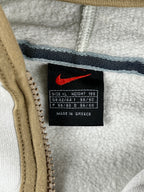 Survêtement Nike vintage années 2000 « Blanc/Beige » (XL)