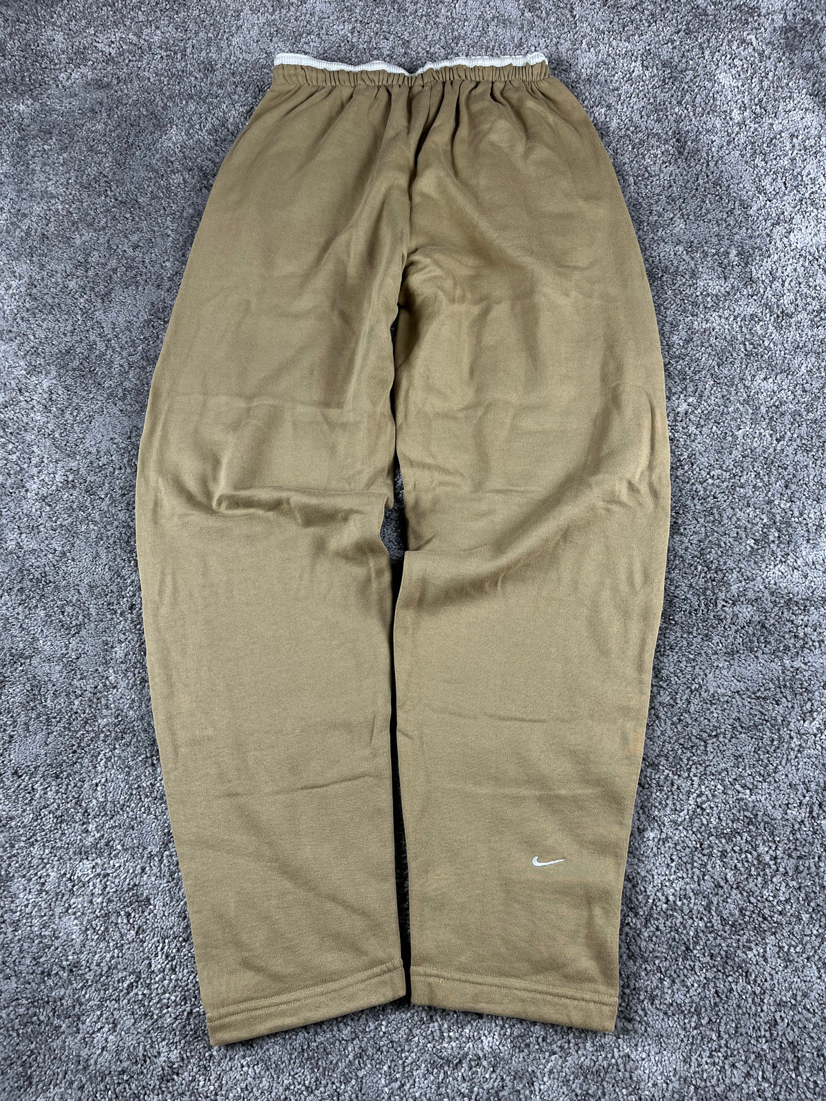Survêtement Nike vintage années 2000 « Blanc/Beige » (XL)