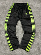 Adidas 3 Stripes Trackpant Vintage 2000s "Black/Green" (S)
