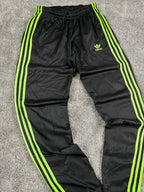 Adidas 3 Stripes Trackpant Vintage 2000s "Black/Green" (S)