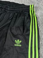 Adidas 3 Stripes Trackpant Vintage 2000s "Black/Green" (S)
