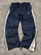Pantalon de survêtement Nike vintage années 2000 "Marine/Blanc" (XL)