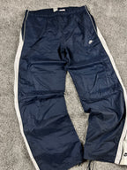 Pantalon de survêtement Nike vintage années 2000 "Marine/Blanc" (XL)
