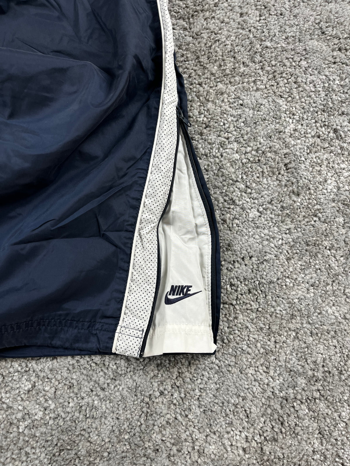 Pantalon de survêtement Nike vintage années 2000 "Marine/Blanc" (XL)