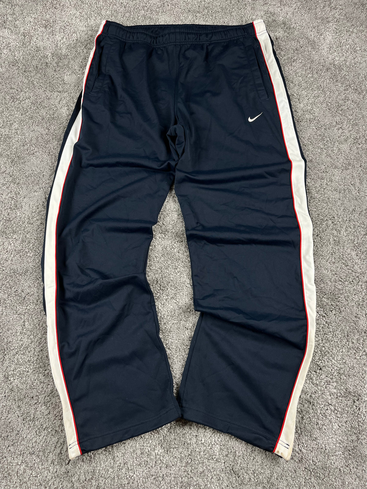 Pantalón de chándal Nike vintage años 2000 "Azul marino/Blanco/Rojo" (L)