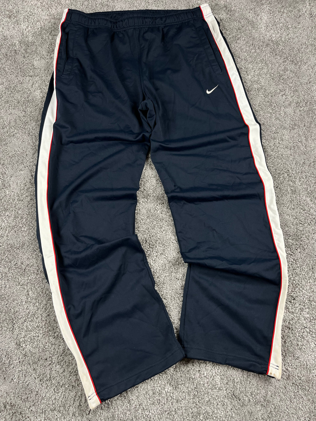 Pantalón de chándal Nike vintage años 2000 "Azul marino/Blanco/Rojo" (L)