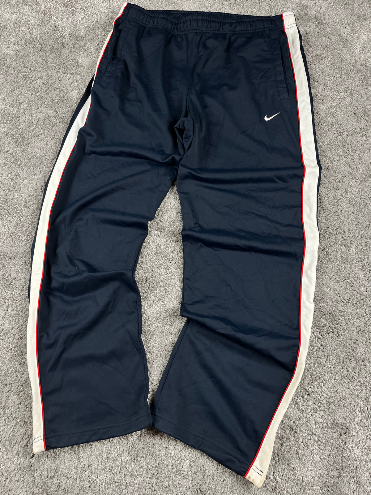 Pantalón de chándal Nike vintage años 2000 "Azul marino/Blanco/Rojo" (L)