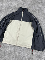 Nike TrackJacket Vintage 2000s "Bieg/Navy" (XL)