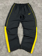 Nike Trackpant Vintage 2000s "Black/Yellow" (L)