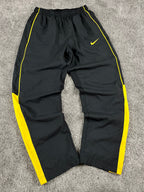 Nike Trackpant Vintage 2000s "Black/Yellow" (L)