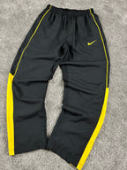 Nike Trackpant Vintage 2000s "Black/Yellow" (L)