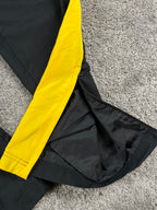 Nike Trackpant Vintage 2000s "Black/Yellow" (L)