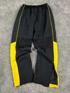 Nike Trackpant Vintage 2000s "Black/Yellow" (L)
