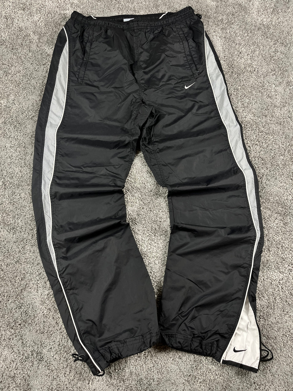 Nike Trackpant Vintage 2000s "Black/Gray" (L)